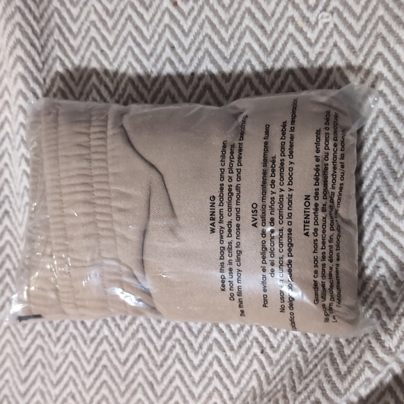 Athletic Works Kids Beige Jogger Pants - Picture 6 of 6